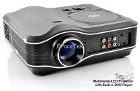 Home Theater Projetor Multimídia com Built-in DVD Player (Tamanho da projeção: 20 - 100 polegadas)