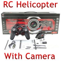 Helicoptero com controle de vídeo Metal Gyro 3,5 CH Helicóptero RC com câmera